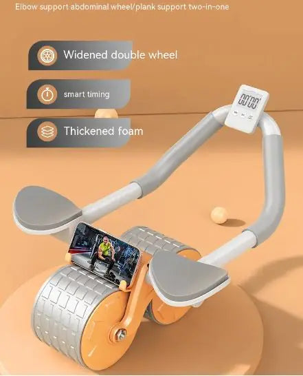 Core Strength Roller with Elbow Pads