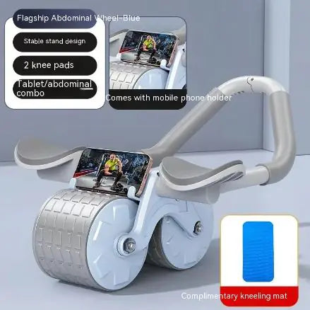 Core Strength Roller with Elbow Pads