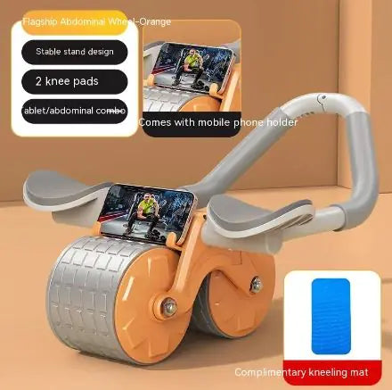 Core Strength Roller with Elbow Pads